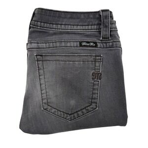 Miss Me Womens Jeans Size 31 Mid Rise‎ Skinny Gray Denim